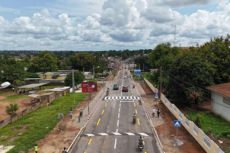 Bouaké, Côte d’Ivoire - EPP Ville Nord after the infrastructure upgrades.