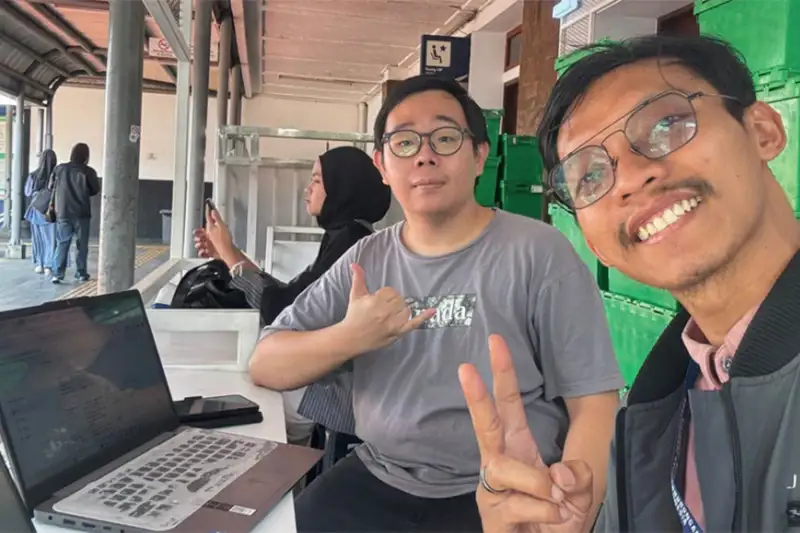 Participants from Bandung, Indonesia.